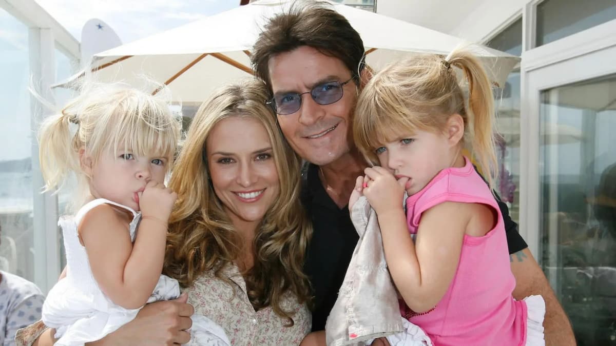 Charlie Sheen mit Kindern