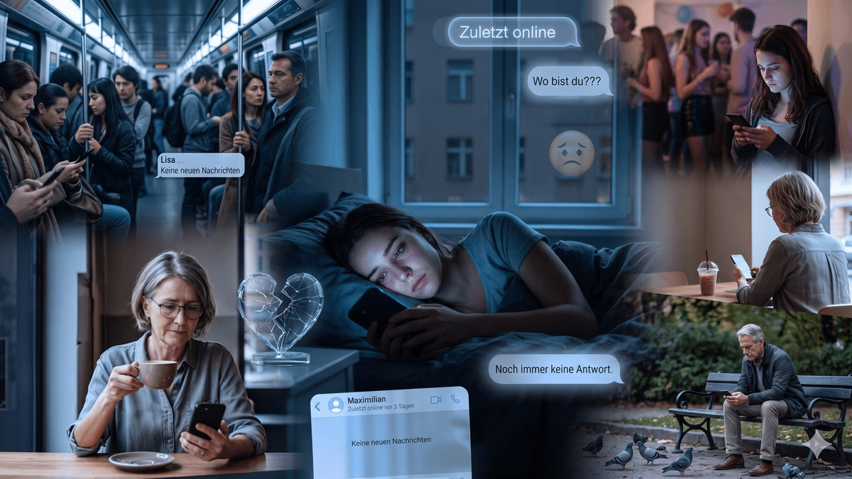 Erst Nähe, dann Funkstille: Digitale Beziehungen enden oft ohne Abschied