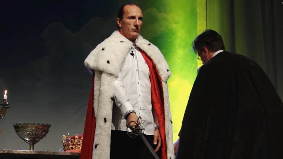 Im September 2012 rief Peter Fitzek in Wittenberg sein „Königreich Deutschland“ aus.