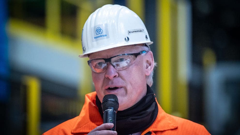 ThyssenKrupp ernennt umstrittenen Manager zum neuen CEO