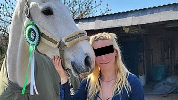 Laut Anklage soll Gina H. Fabian getötet und seine Leiche verbrannt haben.