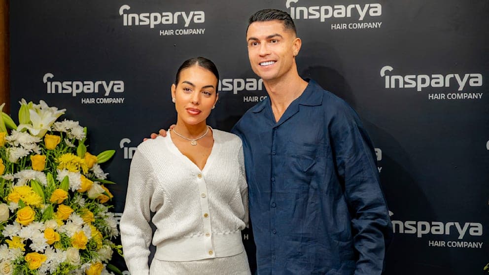 Ronaldo (41) und Georgina Rodríguez (32) im September in Riad – ein Bild vom gemeinsamen Auftritt, Traumhochzeit noch ohne Beweisfotos.