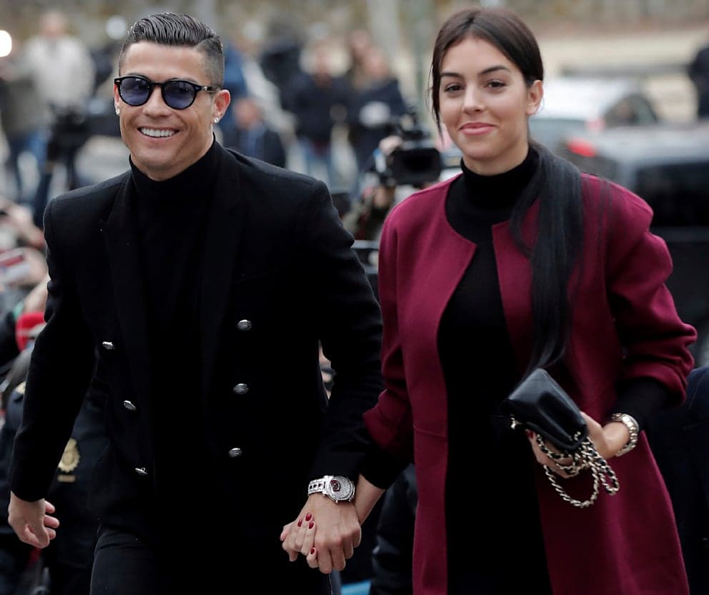Fußball-Ikone Cristiano Ronaldo (41, hier 2019) und Model Georgina Rodríguez (32) gaben sich nach acht Jahren Beziehung nun im Stillen das Jawort.