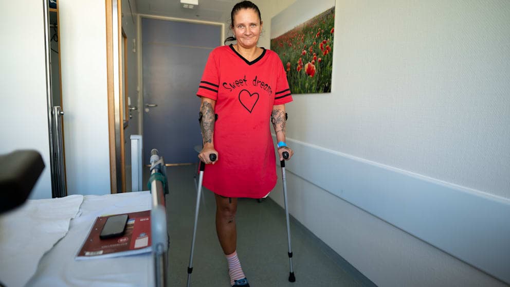 Nach Beinamputation kämpft sich Berlinerin in den Alltag zurück