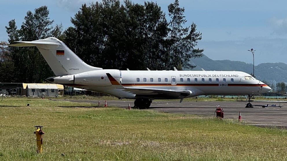 Auf den Seychellen steht seit Tagen eine Regierungsmaschine am Boden.