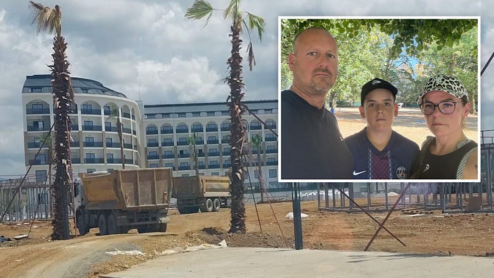 Raxeria-Hotel in Manavgat verschiebt Eröffnung erneut – Familie Schöps aus Deutschland ist verärgert über die gebuchten Ferien.