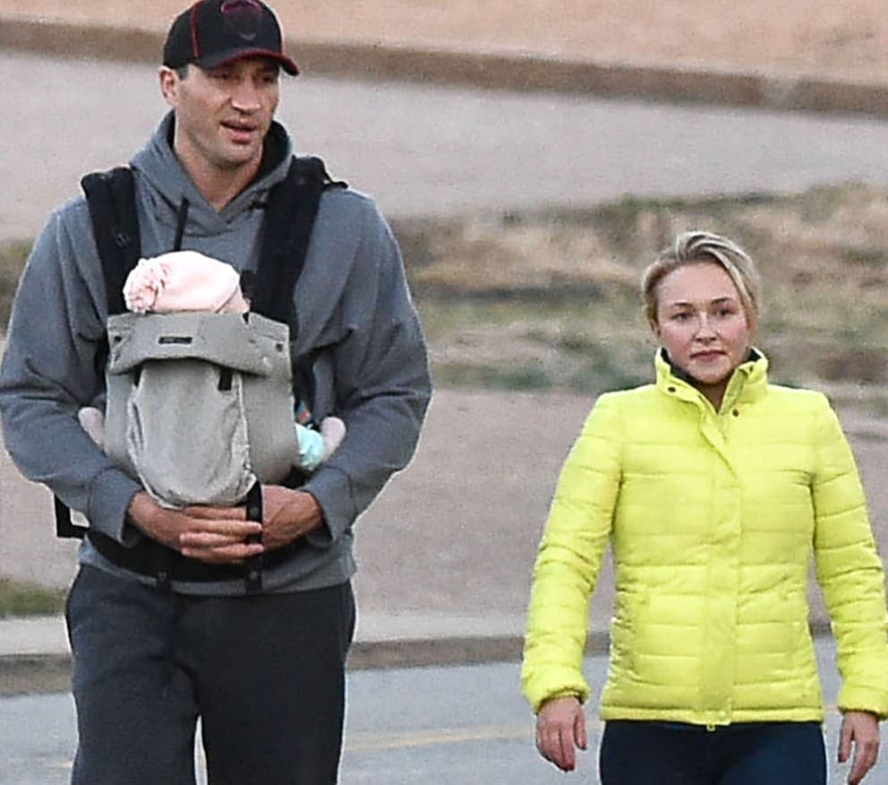 Klitschko und Panettiere zeigten sich 2015 in Nashville mit ihrer Tochter Kaya.