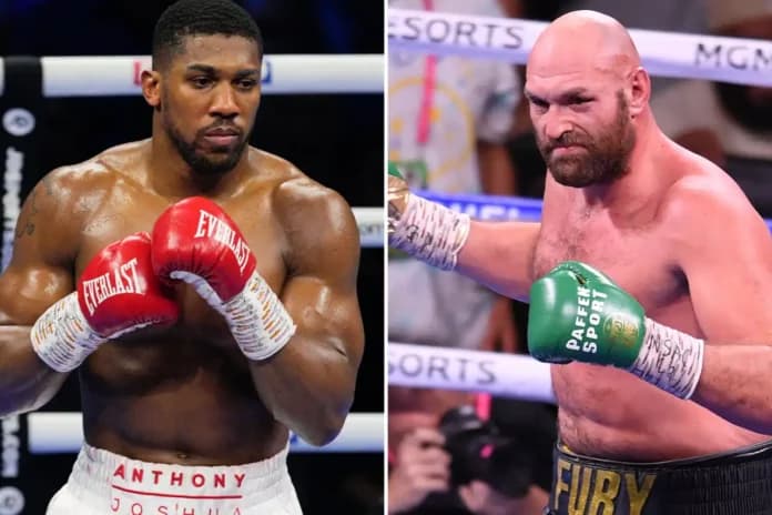 Anthony Joshua gegen Tyson Fury – das Duell der Schwergewichts-Stars.