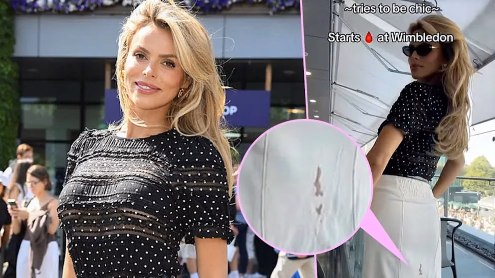 Model zeigt echte Stärke: Perioden-Panne bei Wimbledon geht viral